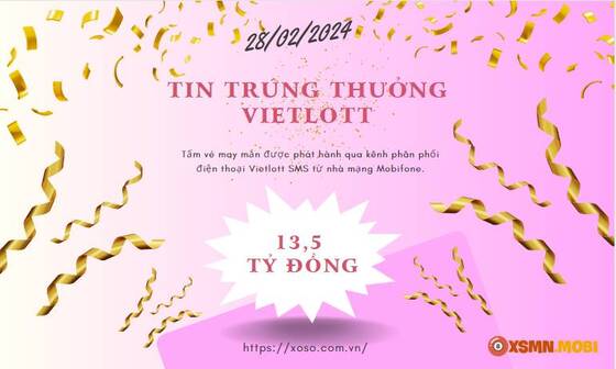 Tin trúng thưởng Vietlott Mega 6/45